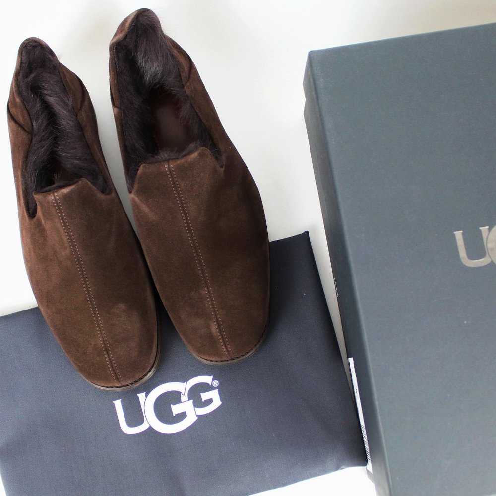 NEW UGG Genuine Shearling Lined Slipper Shoes